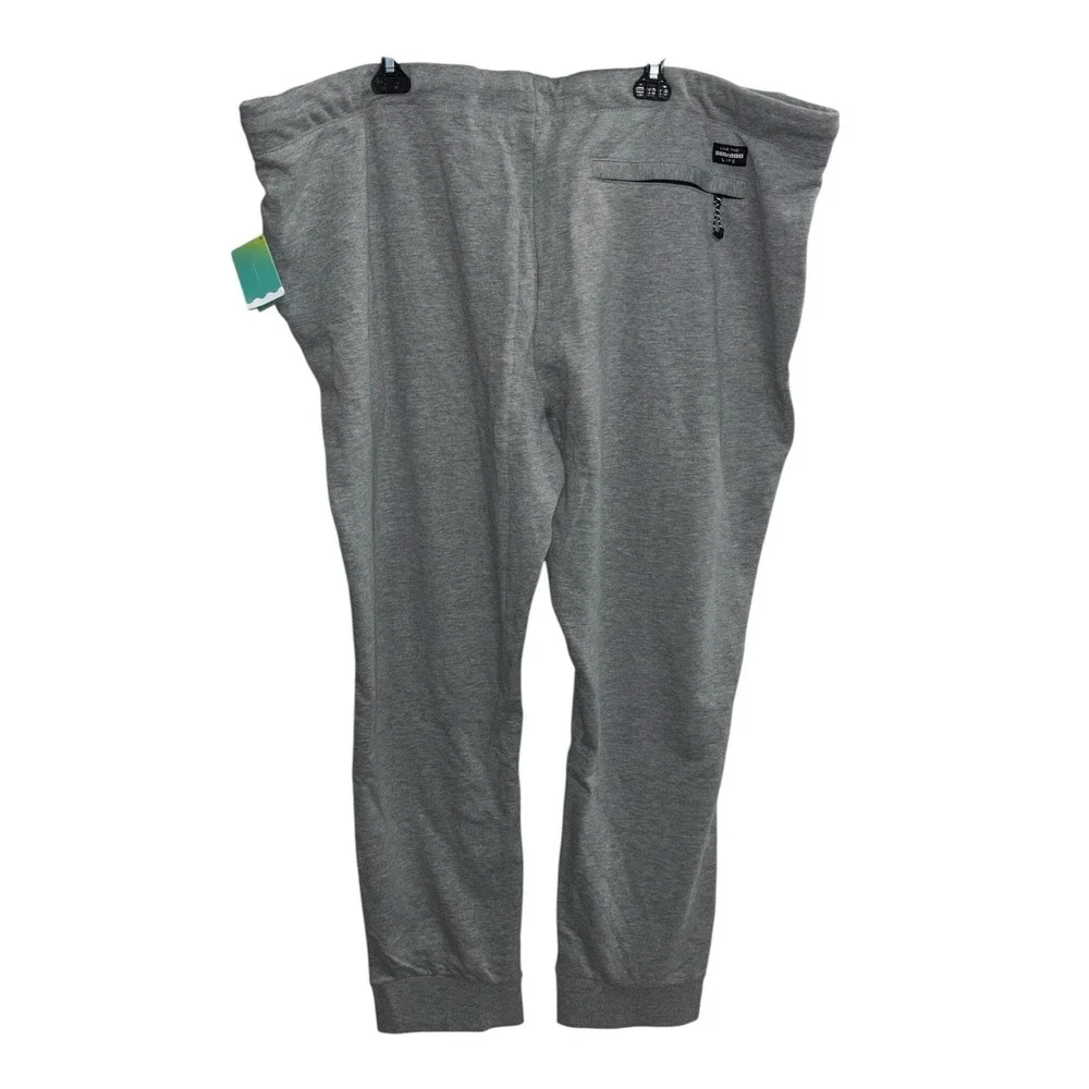 NWT Sea-Doo Mens French Terry Jogger Pants Gray 3XL Big & Tall Lounge Sweatpants